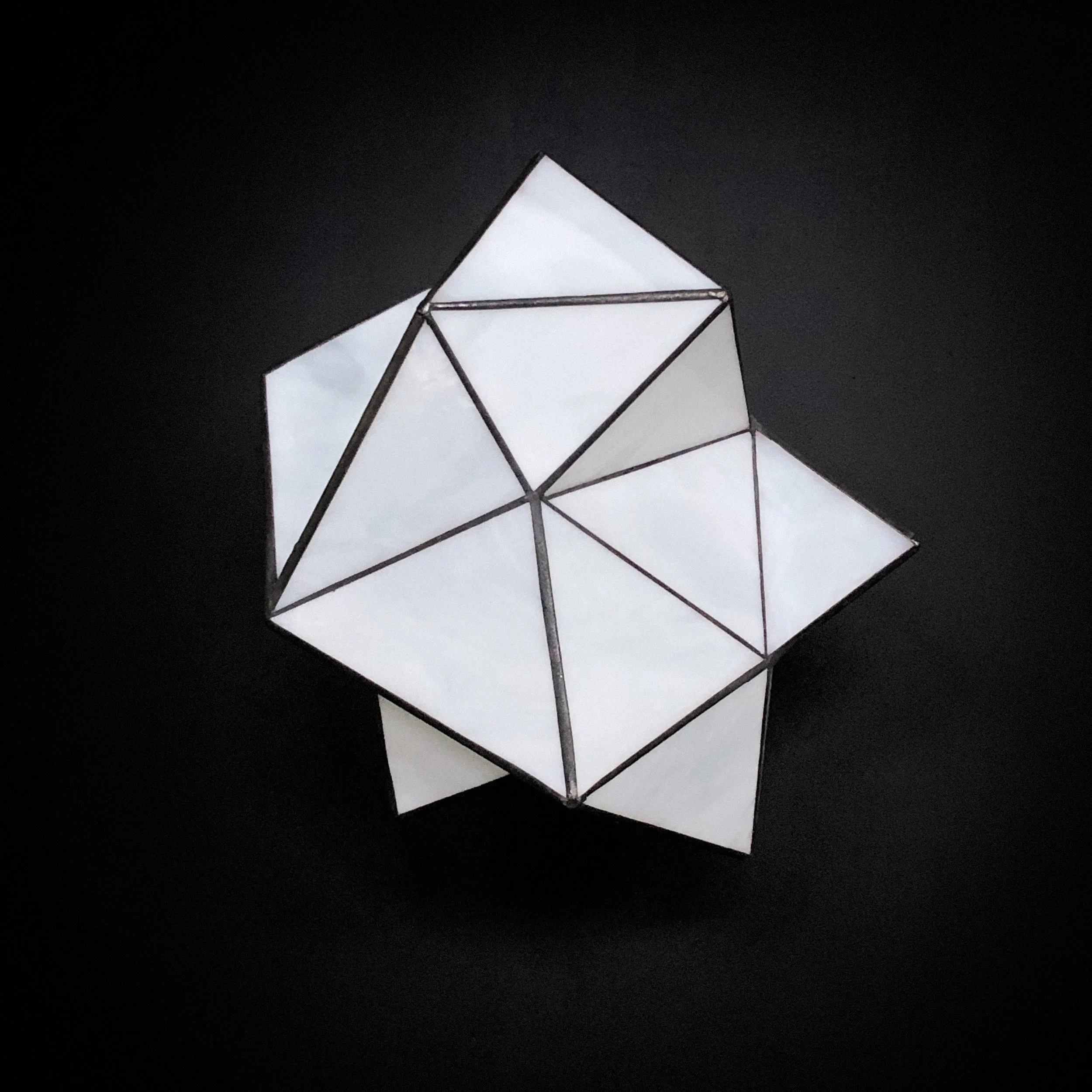Geo Glass Cubic Sconce — Jason Koharik